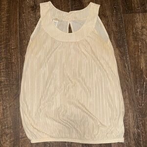 Gold tank top